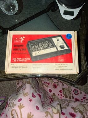 Sears Engine Analyzer 12 Volt Model 28.2161 Vintage
